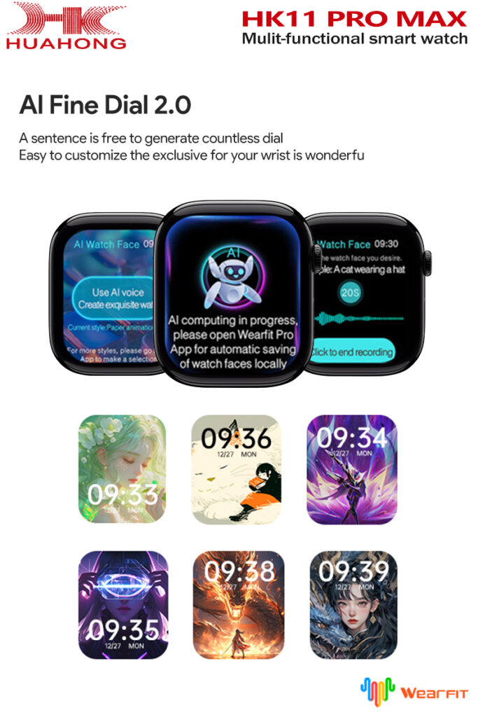 HK11 Pro Max AMOLED Smart Watch MY MEMORY