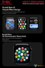 HK11 Pro Max AMOLED Smart Watch