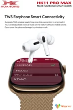 HK11 Pro Max AMOLED Smart Watch