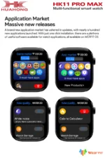 HK11 Pro Max AMOLED Smart Watch