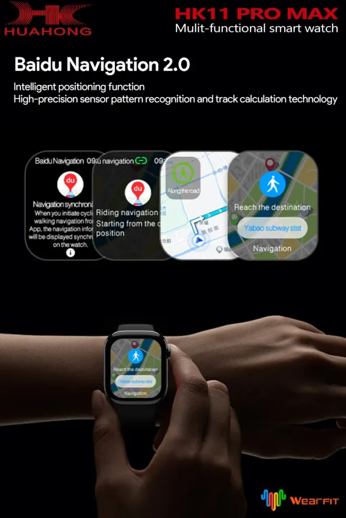 HK11 Pro Max AMOLED Smart Watch