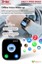 HK11 Pro Max AMOLED Smart Watch