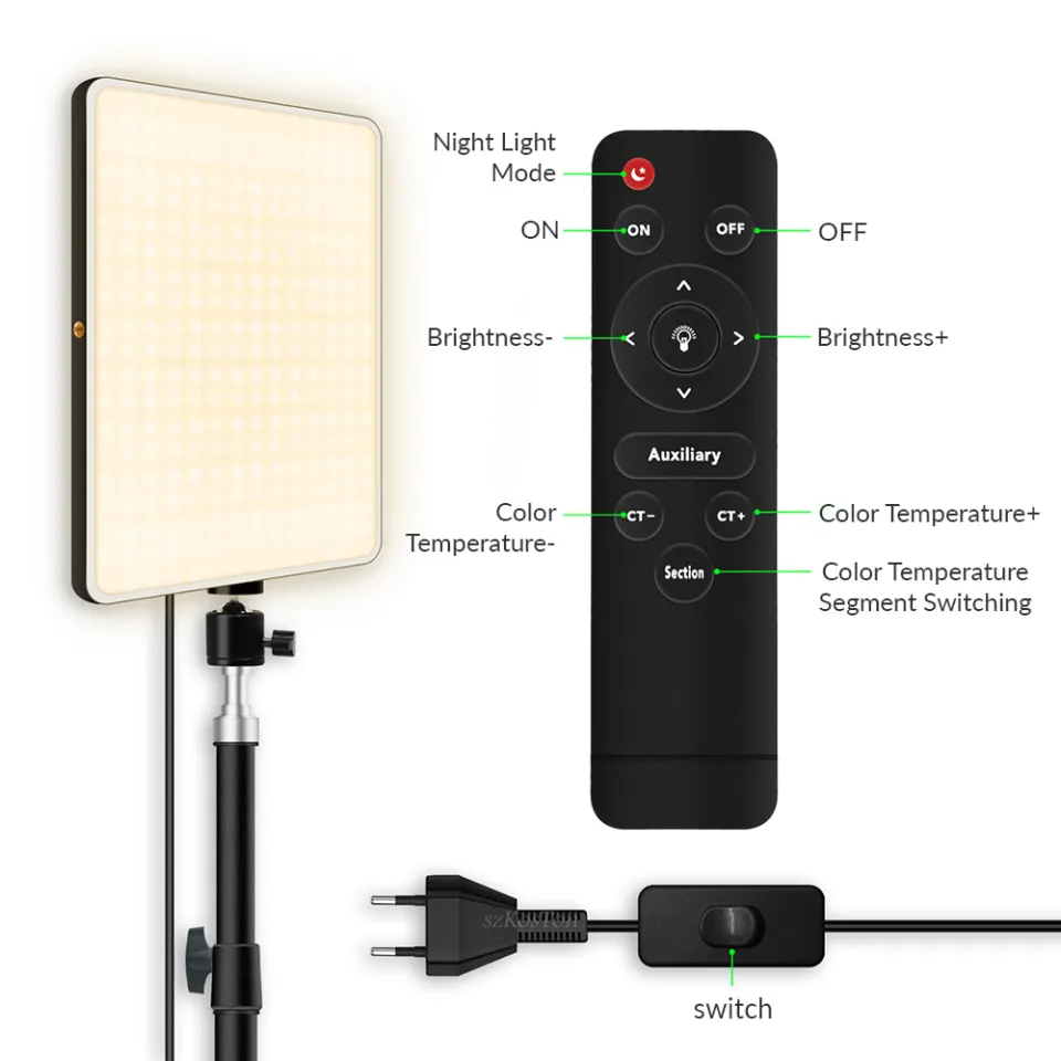 Plokama Live-P11 Application Scenarios Led Fill Light Panel MY MEMORY