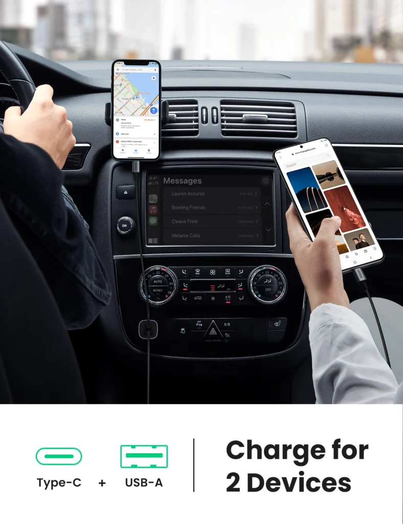 UGREEN 24W Dual USB Car Charger – CD130 mymemorylk.com