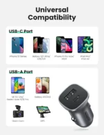 UGREEN 24W Dual USB Car Charger – CD130 mymemorylk.com