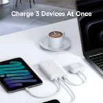 Baseus 10000mAh 22.5W EnerFill FP21 Power Bank – (Moon White) - P1008210D213-00 -mymemorylk.com