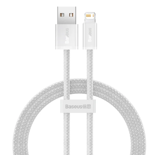 Baseus Dynamic Series 1 Meter 2.4A USB to iPhone Fast Charging Data Cable - CALD000402 - mymemorylk.com
