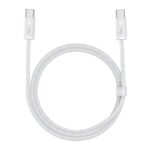 Baseus Dynamic Series 1m Fast Charging Data Cable Type-C to Type-C 100W White – CALD000202 - mymemorylk.com