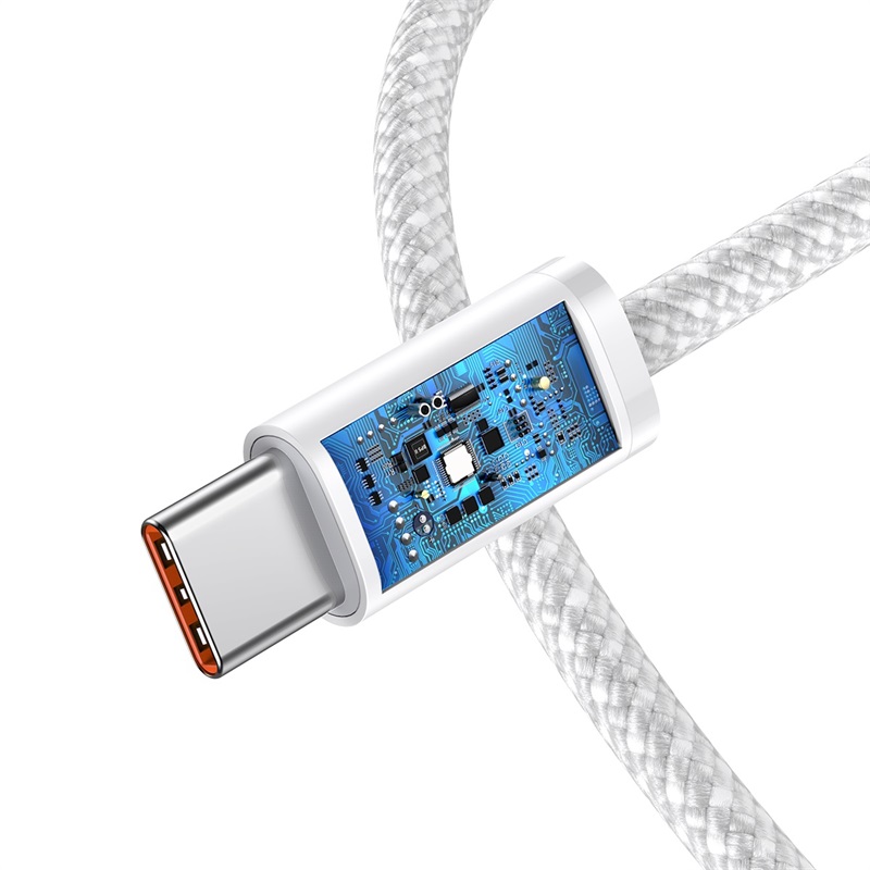 Baseus Dynamic Series 2m Fast Charging Data Cable Type-C to Type-C 100W White – CALD000302 MY MEMORY Baseus, Dynamic Series, USB-C to USB-C, 100W, 2m, Fast Charging, Power Delivery, White, Long Cable, High Current Cable, Durable, Quick Charge, Baseus CALD000302 - mymemorylk.com