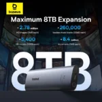 Baseus FlyJoy Series SSD Enclosure (M.2 NVMe) - B00760600811-01 - Image 7