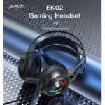 EK02 With RGB light professional bass gaming headset headphones - mymemorylk.com