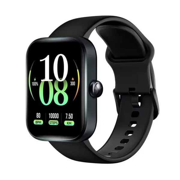 Haylou Watch 4 Gps Tracking Smart Watch -Black - https://mymemorylk.com/