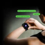 Haylou Watch 4 Gps Tracking Smart Watch -Black - https://mymemorylk.com/