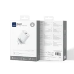 Wiwu Wi-G006 Essen 18W Usb Fast Charger+Type C Cable Combo White - mymemorylk.com