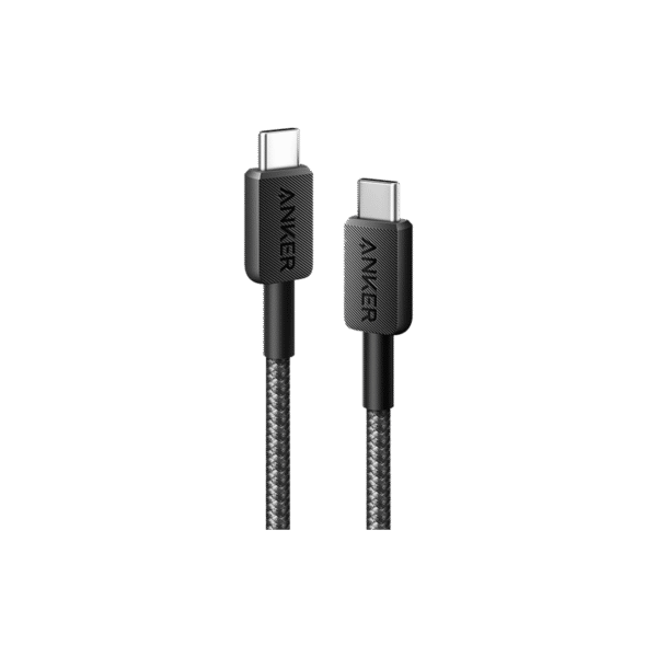Anker 322 Usb A To Usb C 2 Meter Braided - Black - A81H6H11