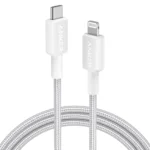 Anker 322 Usb C To Lightning 2 Meter Braided Fast Charging Cable - White - A81B6H21