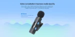 Boya By-V10 2.4ghz Wireless Type-C Microphone