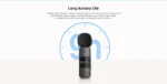 Boya By-V10 2.4ghz Wireless Type-C Microphone