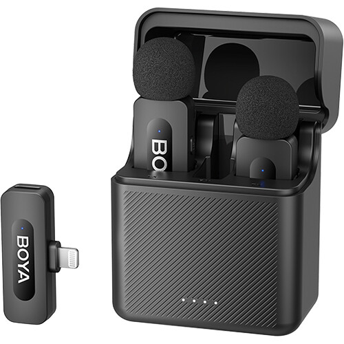 BOYA BY-V3 2.4 GHz Wireless Microphone System Lightning