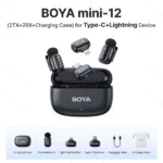 BOYA Mini-12 2.4 GHz Ultra-Mini Wireless Microphone