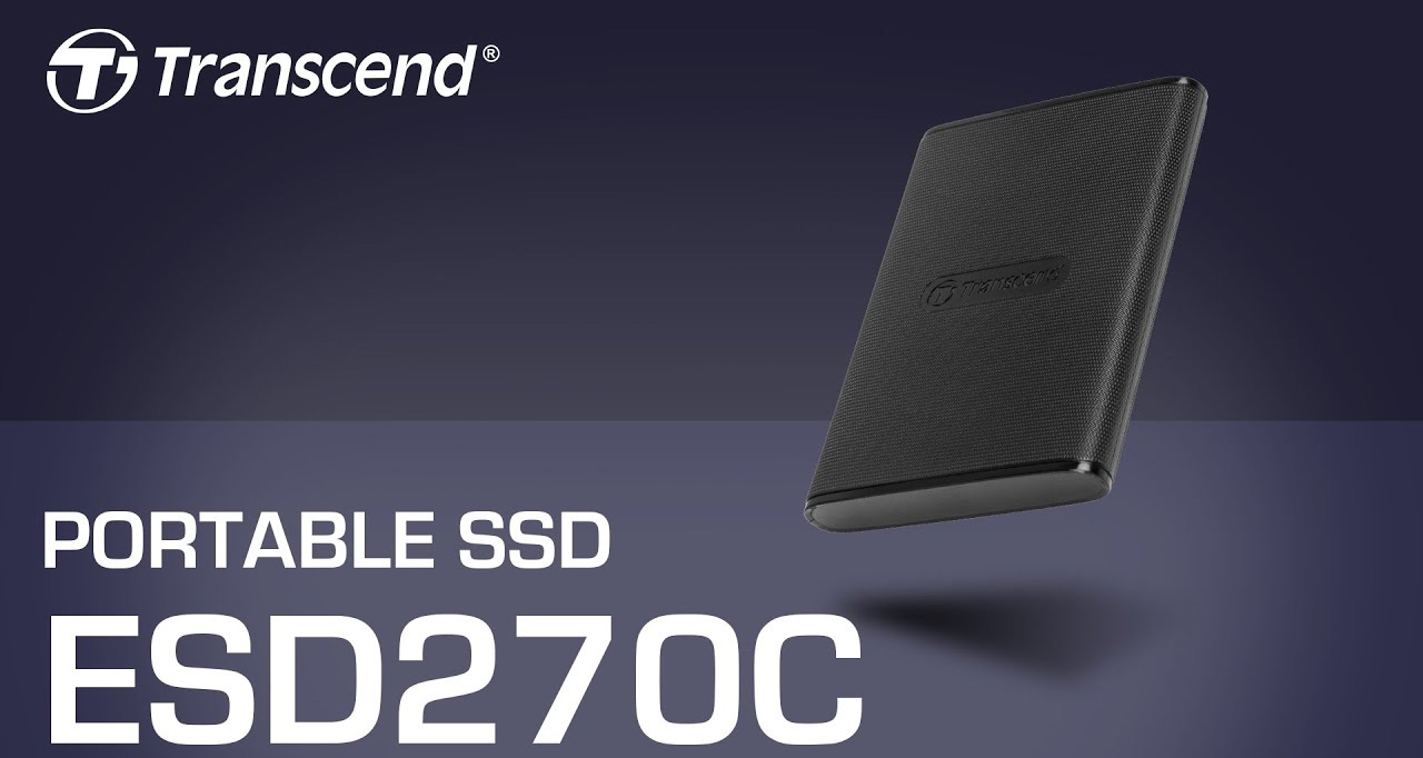 Transcend 500GB External SSD - ESD270C