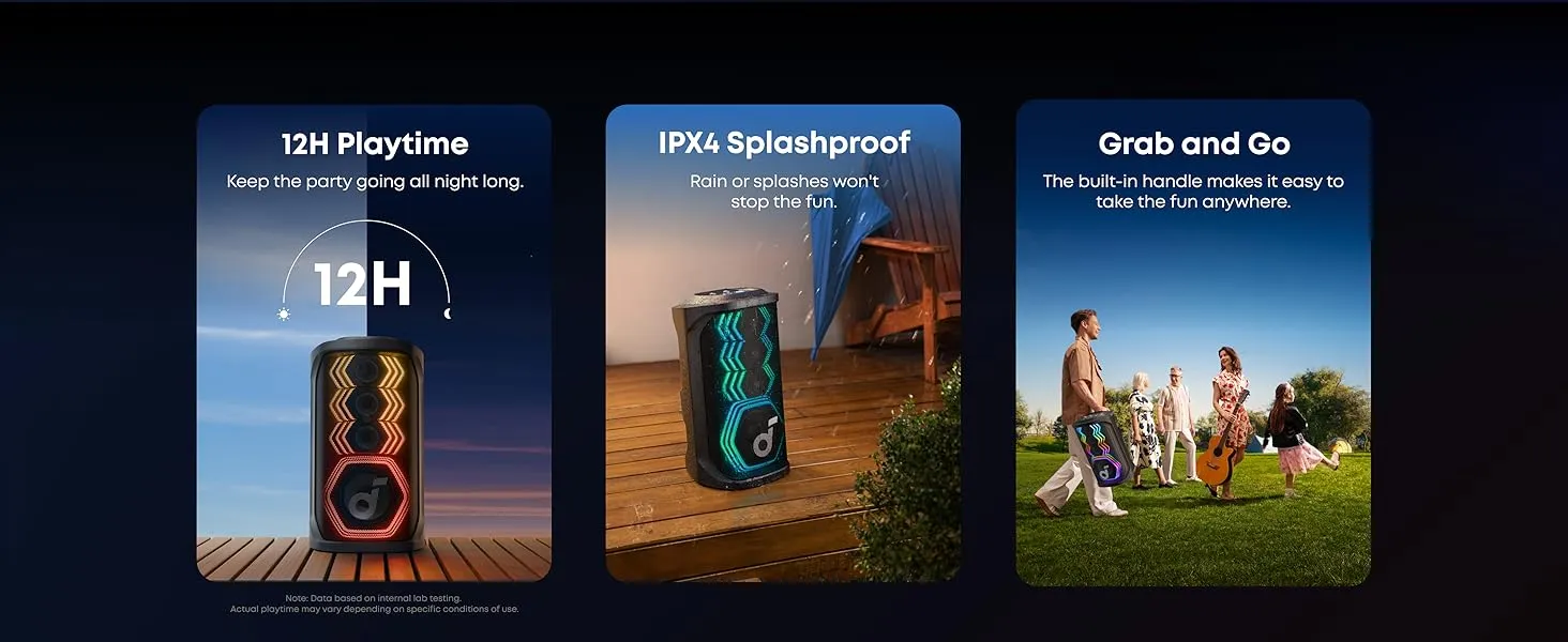 Anker Soundcore Rave 3S Portable Bluetooth Speaker with 2 Mic mymemorylk_com (1)