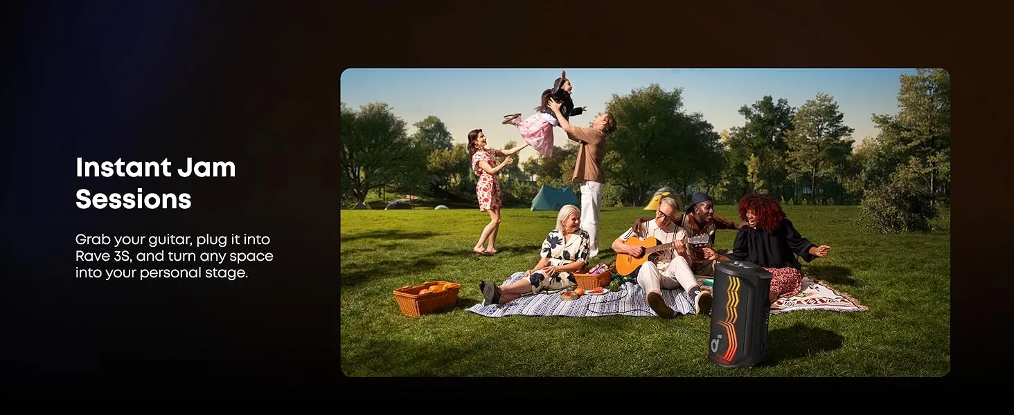 Anker Soundcore Rave 3S Portable Bluetooth Speaker with 2 Mic mymemorylk_com (1)