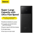 Baseus 30000mAh 22.5W Star-Lord Digital Display Fast Charge Power Bank