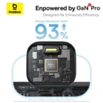 Baseus 45W PicoGo AE11 GaN 6 Type-C Fast Charger – Cosmic Black