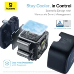 Baseus 45W PicoGo AE11 GaN 6 Type-C Fast Charger – Moon White