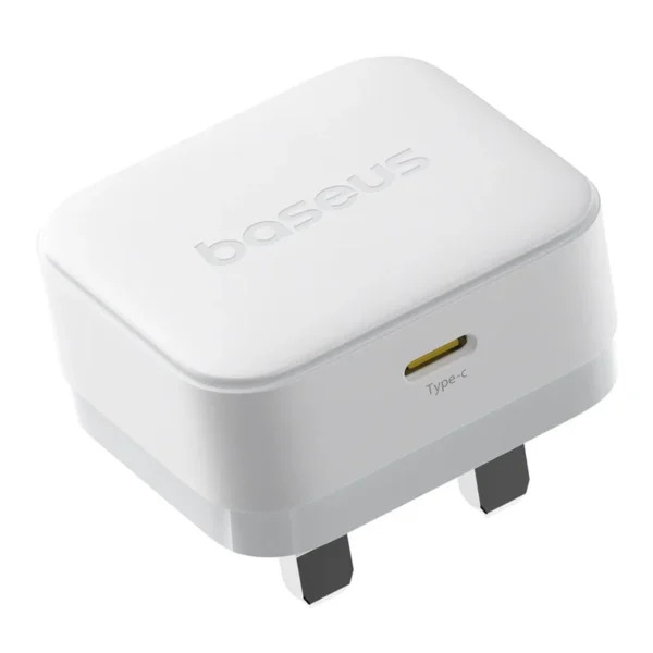 Baseus Palm Fast Charger 1C 20W UK - Moon White