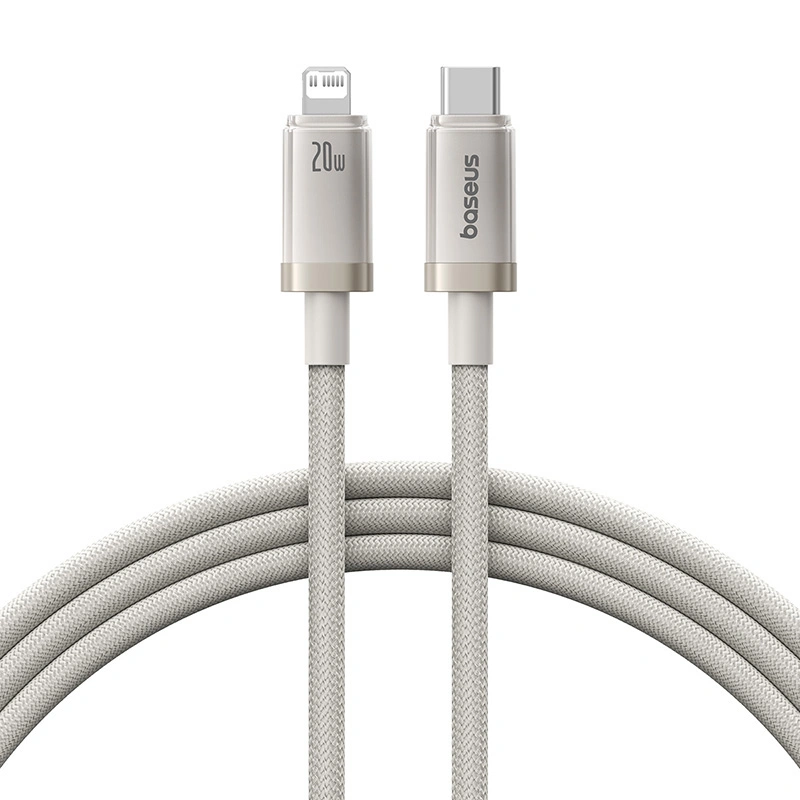 baseus-1-meter-20w-titanium-alloy-pd-type-c-to-lightning-fast-charging-cable-galaxy-titanium-gold-mymemorylk.com-1 Baseus 1 Meter 20W Titanium Alloy PD Type-C to Lightning Fast Charging Cable – (Galaxy Titanium Gold) - Image 1