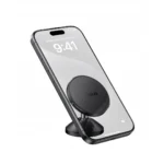 Baseus, Go Trip DC1, Magnetic Car Mount, Small Ears Series, Vertical Phone Holder, Car Accessory, Dashboard Mount, Cosmic Black, Strong Magnet Holder, Car Phone Holder