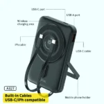 ASPOR A327 10000mAh Wireless Power Bank