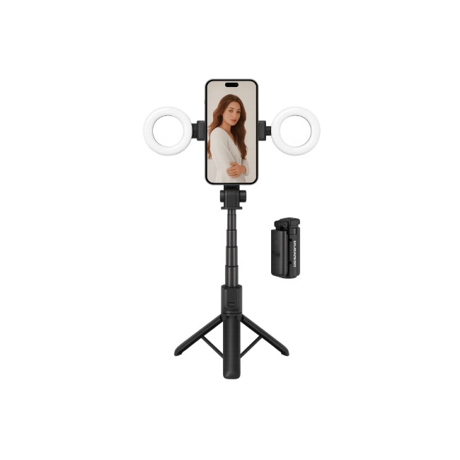 Plokama Live-M5 Pro 3-in-1 Handle Tripod Selfie Stick