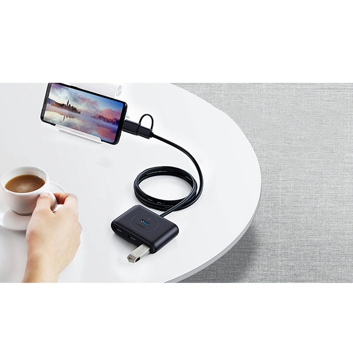 UGREEN CR113 4 – Port USB 3.0 Hub with USB-C Port 1 Meter