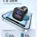 UGREEN EC305 30W Type-C + Usb Dual Port Car Charger – 25845