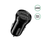 UGREEN ED018 24W Dual USB A Car Charger – 50875