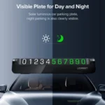 UGREEN LP178 Temporary Car Parking Card (Dual Numbers) – 60326