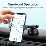UGREEN LP200 Gravity Phone Holder with Suction Cup – 60990B