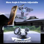 UGREEN LP865 Magnetic 360 Rotatable + Retractable Car Phone Holder Metal – 45577