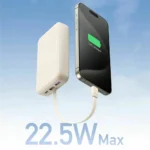 UGREEN  PB505 20000mAh 20W Power Bank with Integrated Type-C Cable – 35340A - Image 2