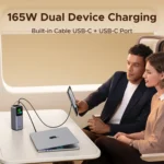 UGREEN PB726 20000mAh 165W Power Bank with Retractable Cable 55987B 