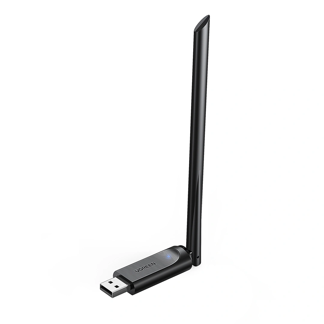 UGREEN AC650 High-Gain Dual Band Wireless USB Wi-Fi Adapter - CM496 – 90339 mymemorylk (2) UGREEN AC650 High-Gain Dual Band Wireless USB Wi-Fi Adapter - CM496 – 90339 - Image 1