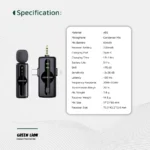 Green Lion GM-79X Noise Cancellation Microphone Type-C AUX and Lightning
