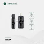 Green Lion GM-79X Noise Cancellation Microphone Type-C AUX and Lightning