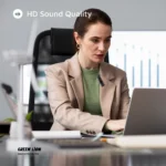 Green Lion GM-79X Noise Cancellation Microphone Type-C AUX and Lightning - Image 2