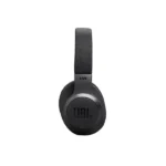 JBL Live 770NC black side profile showing slim folded design