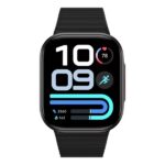 Redmi Watch 6 Lite AMOLED display showing watch face Redmi Watch 6 Lite silver strap side view Redmi Watch 6 Lite heart rate and SpO2 sensor on back Redmi Watch 6 Lite box contents and magnetic charger