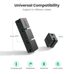 UGREEN Cable Holder Clips (3+1 Combination) - Black - LP208 - 70585 - Image 4